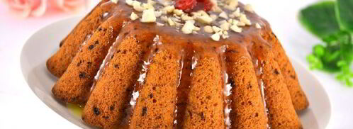 нежный тыквенный кекс с апельсиновой помадкой. Шаг 6