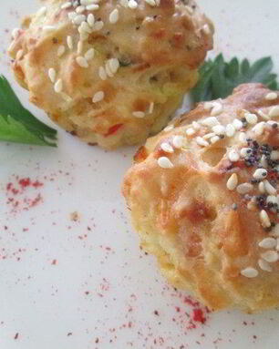 Огуречные булочки-кексы