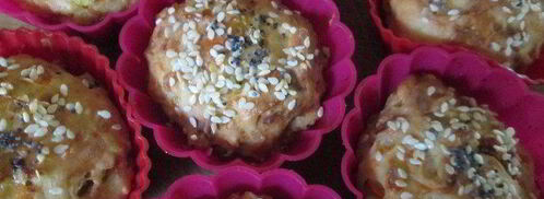 огуречные булочки-кексы. Шаг 2