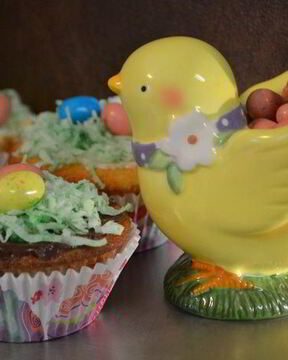 Пасхальные капкейки