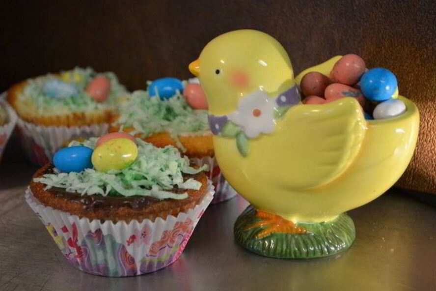 Рецепт пасхальных капкейков