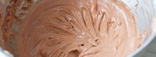 шоколадно-лимонные мраморные кексы. Шаг 6