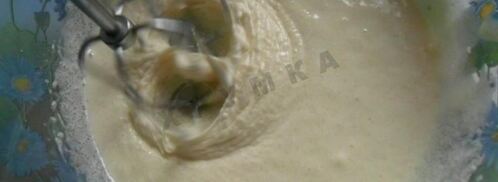 шоколадный кекс с вишней на кефире. Шаг 2