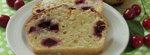 творожный кекс с вишней. Шаг 6