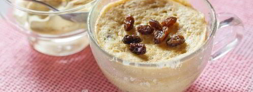 творожный кекс в микроволновке. Шаг 8