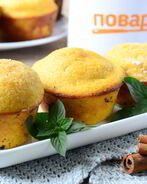 Тыквенно-кукурузные кексики