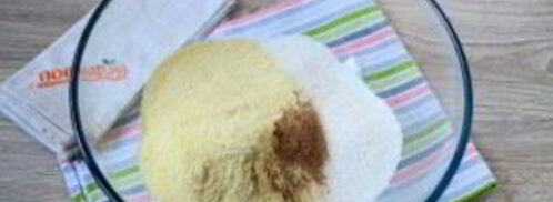 тыквенно-кукурузные кексики. Шаг 2