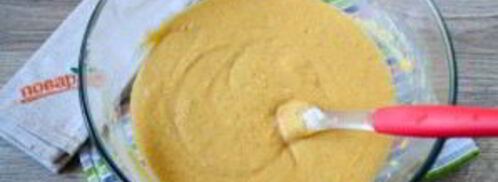 тыквенно-кукурузные кексики. Шаг 3