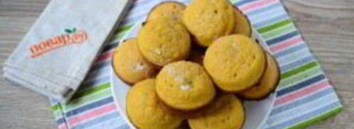 тыквенно-кукурузные кексики. Шаг 5