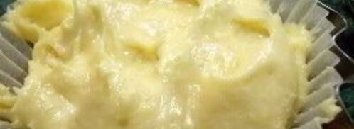 ванильно-лимонные капкейки с масляным кремом. Шаг 2