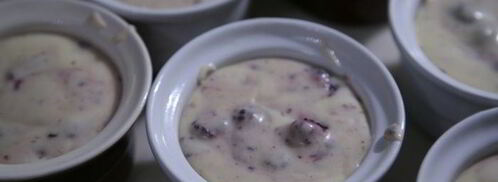 ванильные кексы с ежевикой. Шаг 3