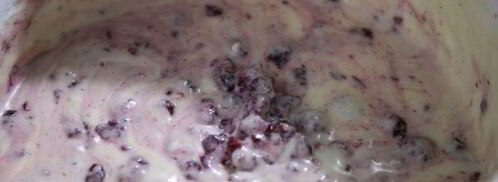 ванильные кексы с ежевикой. Шаг 4