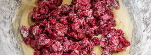 вишневый кекс на растительном масле. Шаг 6