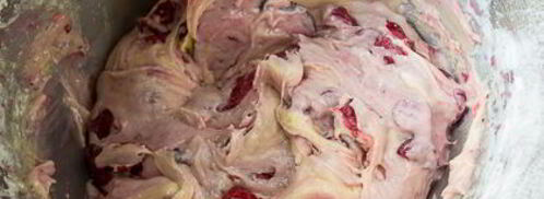 вишневый кекс на растительном масле. Шаг 8