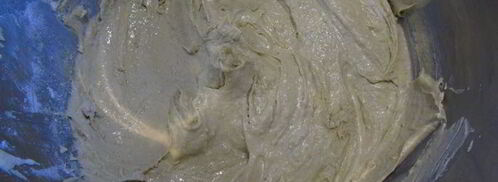 зеленый творожный кекс. Шаг 3