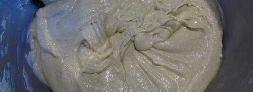 зеленый творожный кекс. Шаг 4