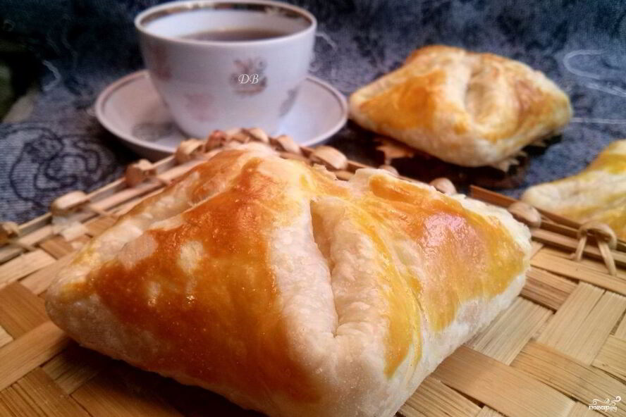 Рецепт хачапури из готового слоеного теста