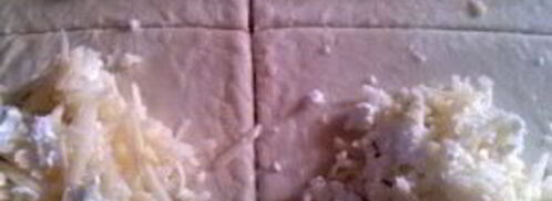 хачапури из готового слоеного теста. Шаг 4