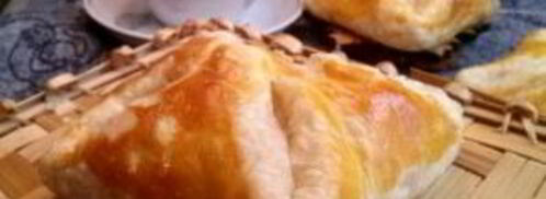 хачапури из готового слоеного теста. Шаг 8