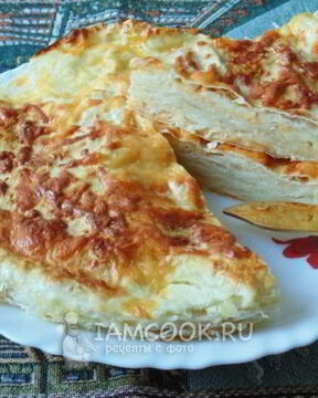 Хачапури из лаваша