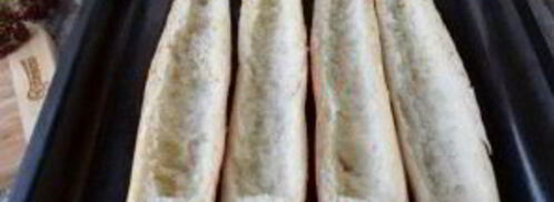 хачапури по-аджарски в багете. Шаг 3