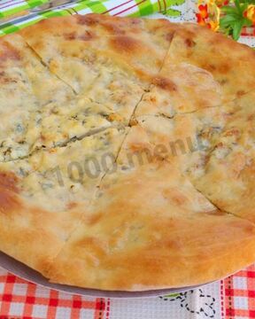 Хачапури с адыгейским сыром