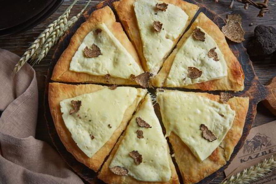 Рецепт хачапури с черным трюфелем