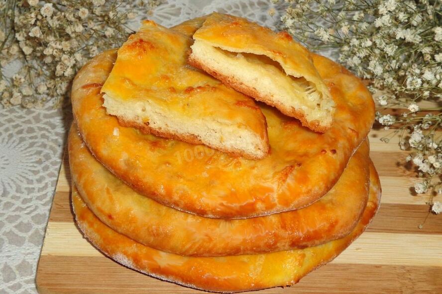 Рецепт хачапури с сыром из дрожжевого теста