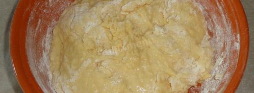 хачапури с сыром из дрожжевого теста. Шаг 4