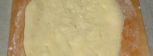 хачапури с сыром из дрожжевого теста. Шаг 8