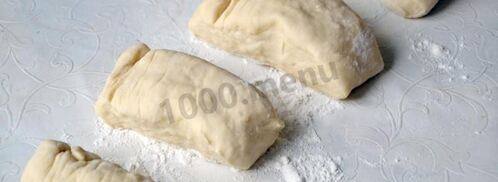 хачапури с творогом и сыром на сковороде. Шаг 7