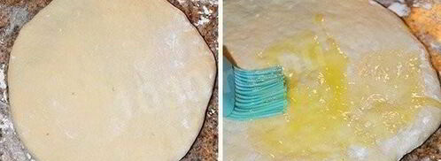 мегрельские хачапури с сулугуни. Шаг 5