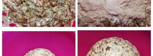 ароматный хлеб из лисичек. Шаг 3