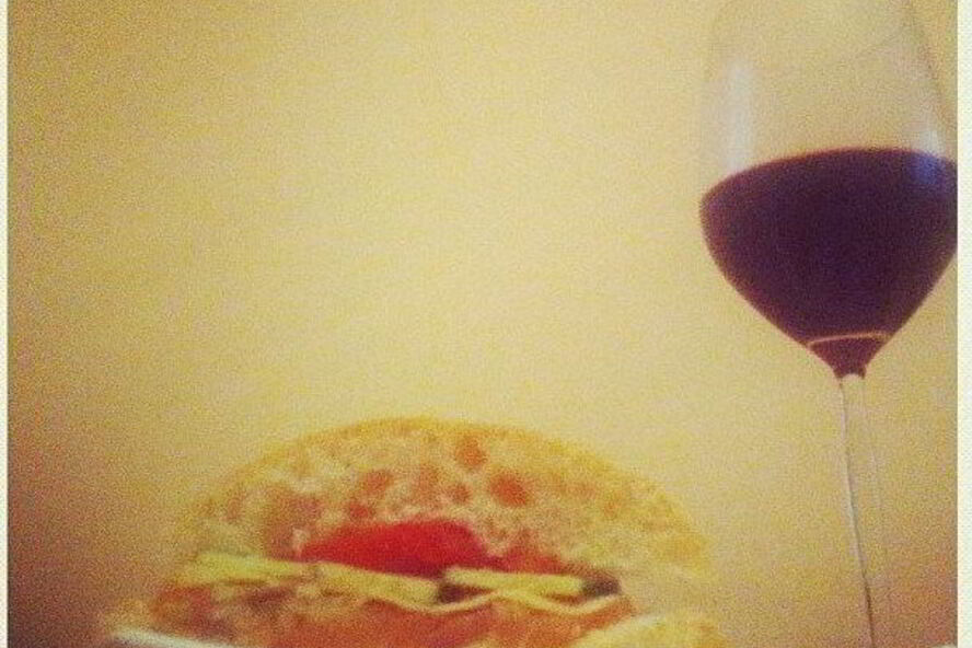 Рецепт чиабатты с семгой и овощами