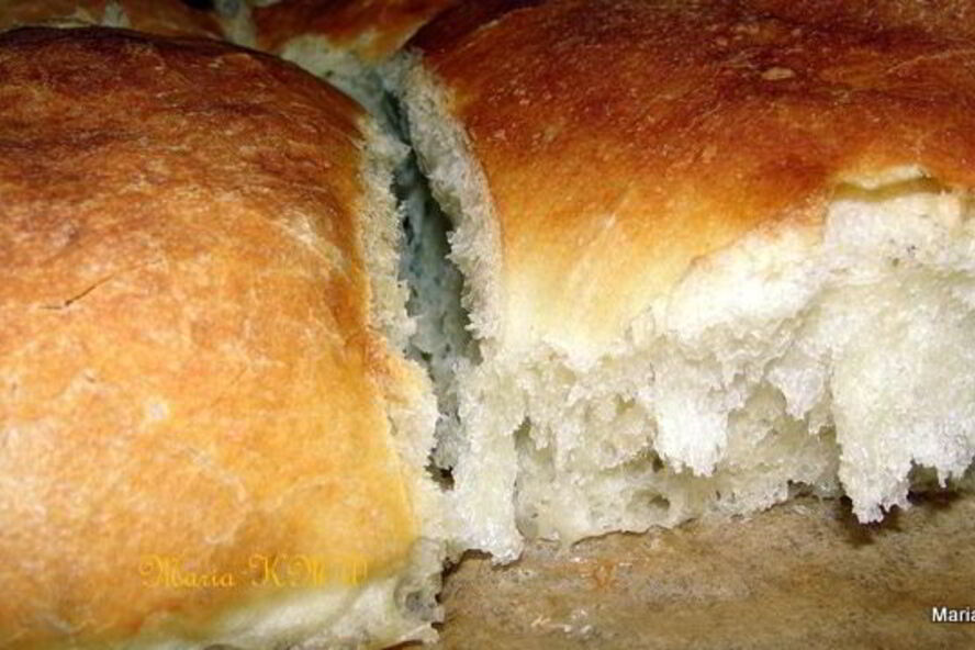 Рецепт домашнего, белого хлеба