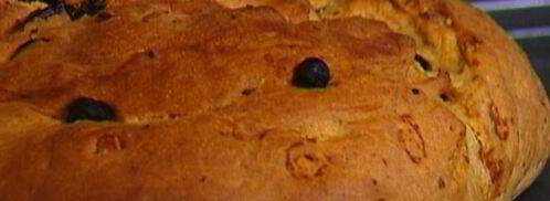 домашний хлеб с корицей и изюмом. Шаг 10