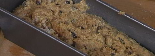 домашний хлеб с отрубями, изюмом и курагой. Шаг 9