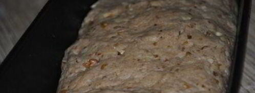 пшенично-ржаной хлеб с орехами. Шаг 2