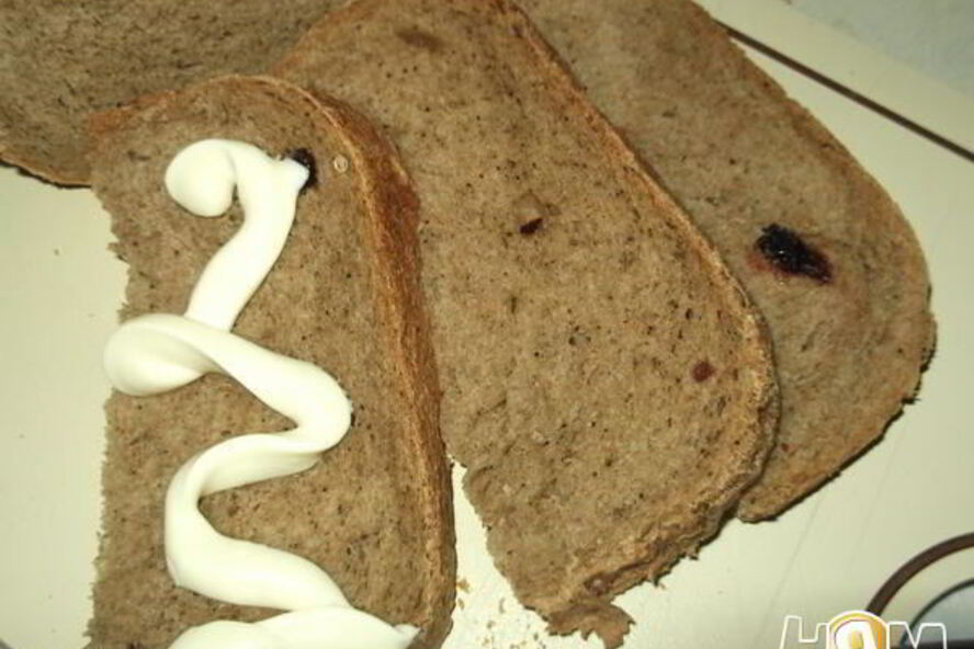 Рецепт ржаного хлеба с сушеной клюквой