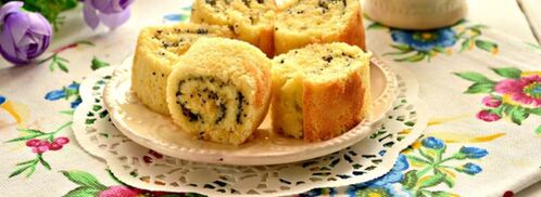 классический маковый рулет. Шаг 3