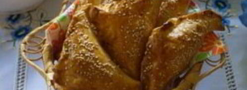 конвертики из бездрожжевого слоеного теста. Шаг 6