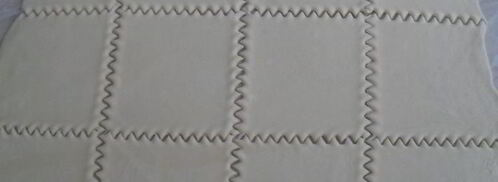 конвертики с ананасом. Шаг 2