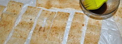 чипсы из лаваша — легко и быстро. Шаг 2