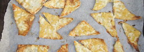 чипсы из лаваша с сыром. Шаг 13