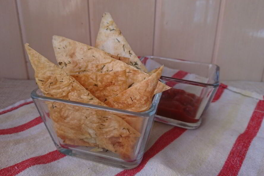 Рецепт чипсов из лаваша