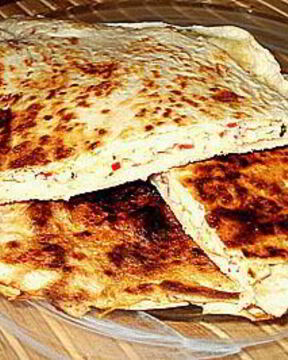 Фаршированный блинчик из лаваша