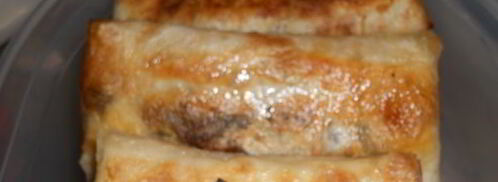 грибы в лаваше. Шаг 6