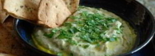 хрустящий лаваш с фасолевой намазкой. Шаг 9