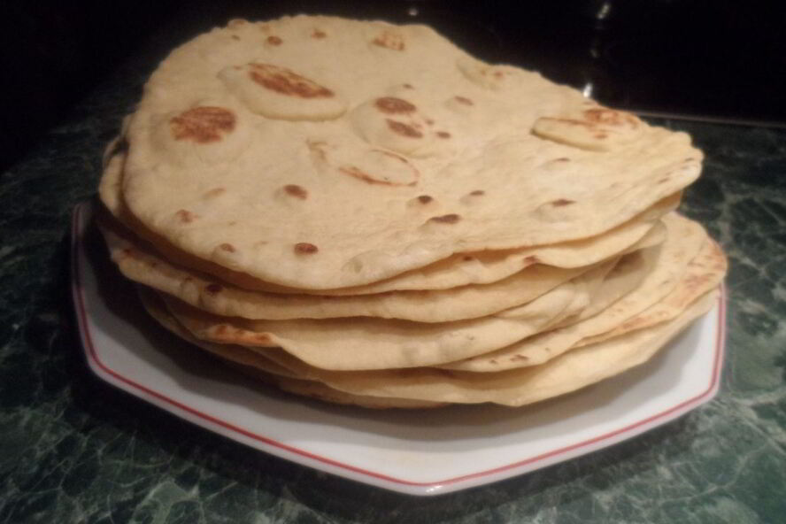 Рецепт лаваша на кефире на сковороде