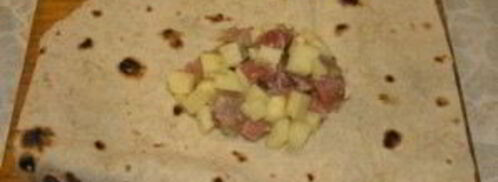 лаваш с картошкой. Шаг 2